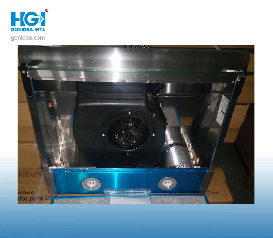 台所電気器具60cm Hg208-60bのための超薄い範囲のフードの炊事道具フードを細くしなさい