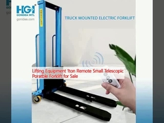 リフティング機器 1トン リモート小型望遠鏡式ポータブルフォークリフト