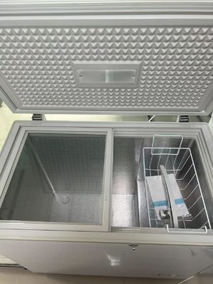 大容量 トップオープン フリーザー シングル ガラス ドア チェスト フリーザー モデル Bd/Bc-312qg