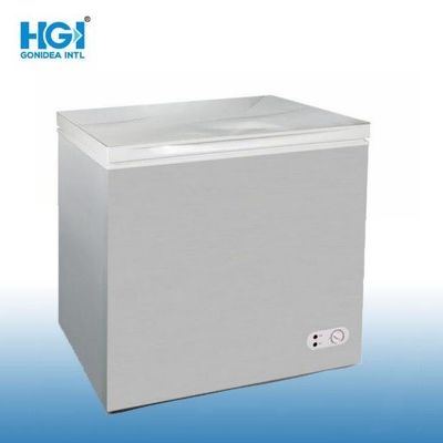 商用 トップオープン フリーザー シングル ガラス ドア チェスト フリーザー 162L モデル Bd/Bc-162qg