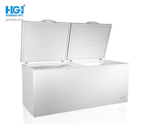 Gonideaの折れ戸R134a 818リットルの白い深い箱のフリーザー電気PCM